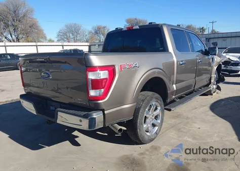 2022 Ford F-150 Lariat z USA, uszkodzony, nr VIN 1FTFW1E84NFA48571